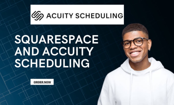 Design squarespace website acuity scheduling calendly by Seun smart