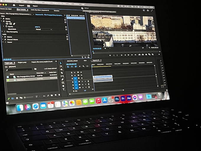 edit your short film, ad, music video, youtube video
