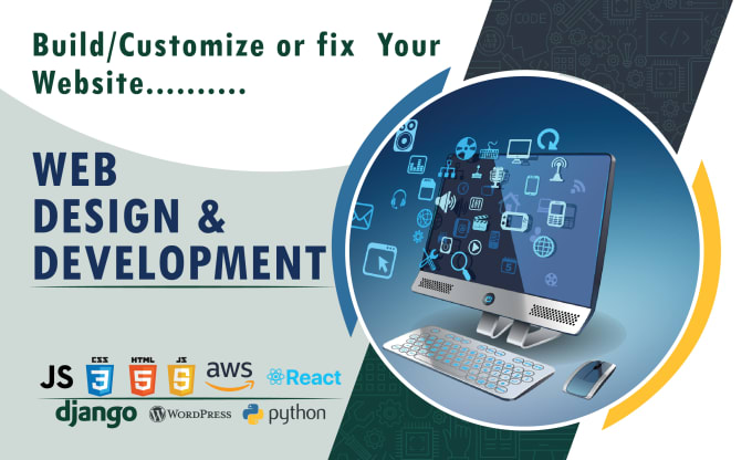 Your python django based full stack web developer by Altaf654321 | Fiverr