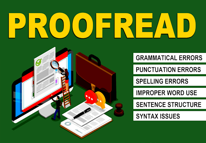 Check your spelling grammar and proofreading and editing by Majesty