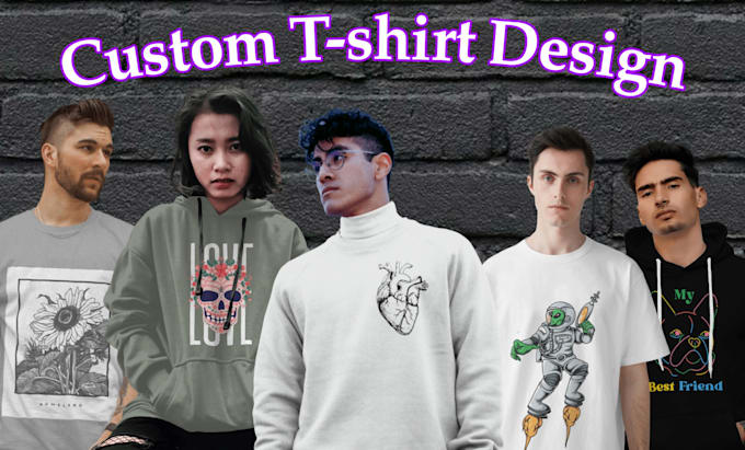 Do custom typography t shirt design by Zina1design | Fiverr