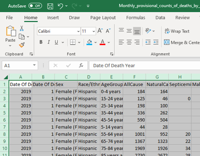 Do data entry in excel and ms word making graph by Badalqaisar | Fiverr
