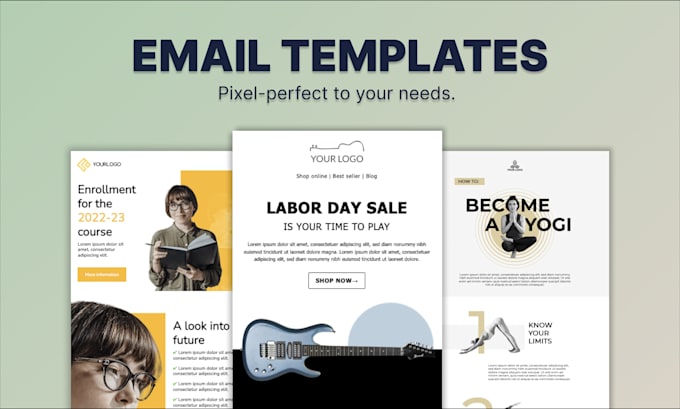 Code a responsive html email template for you by Nisde13 | Fiverr