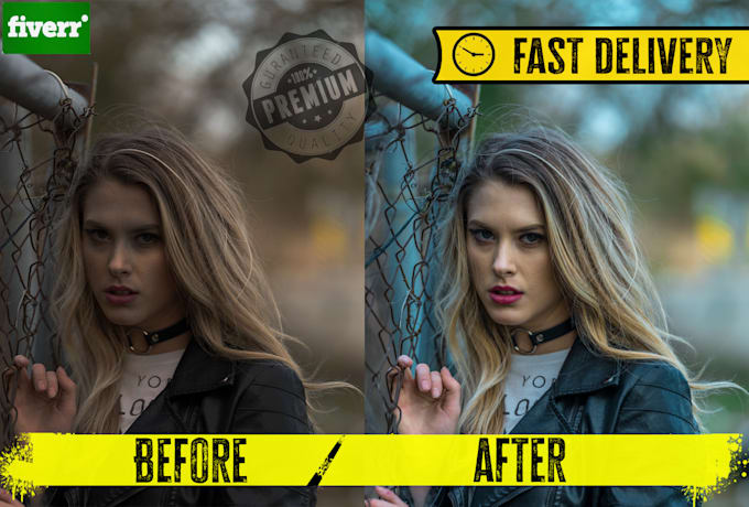 edit and retouch 10 photos within 5 hours professionally