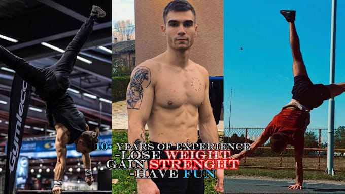 coach you to your dream physique with calisthenics