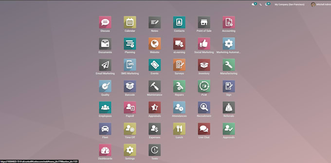 setup your environment and develop your app web  I will implement all your need
