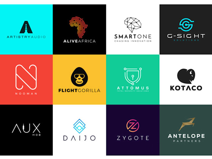 create minimalist vector logo and brand identity assets