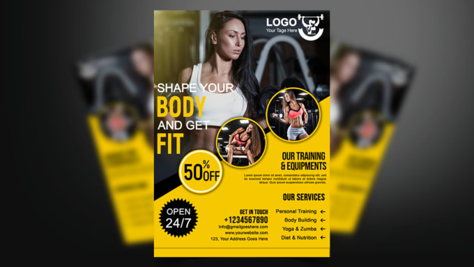 design professional corporate flyer