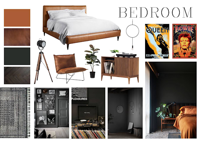create a unique mood board for your space