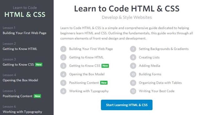 Teach you html and css by Wilsonepie | Fiverr