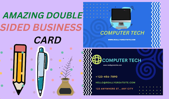 make a visiting card in lowest price and high quality foryou