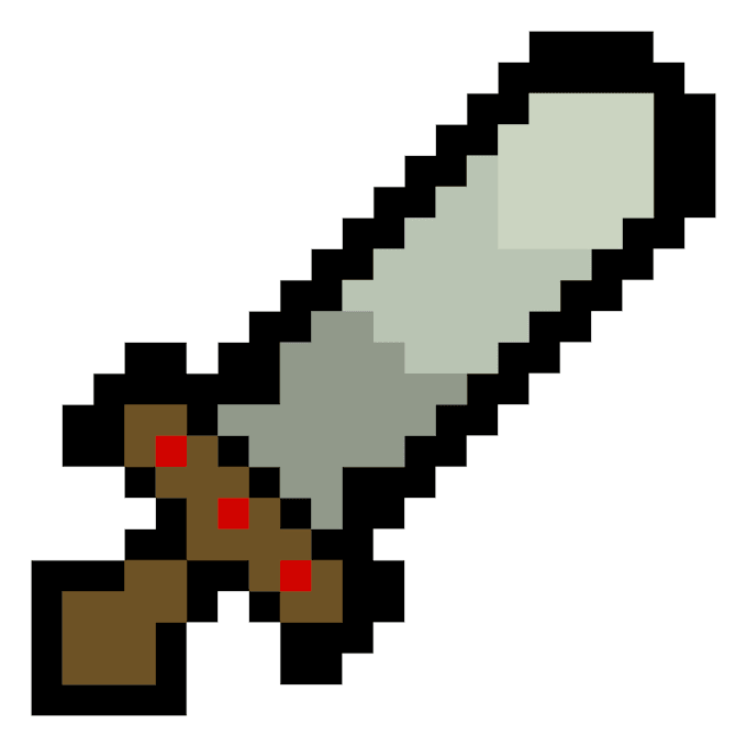 Create simple pixel art game characters or objects by Dewagedemika Fiverr