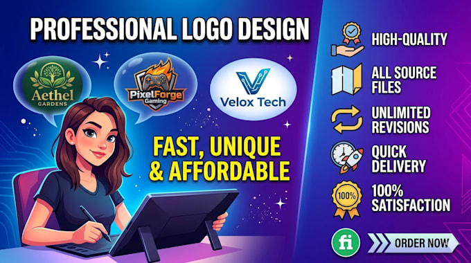 create a modern luxury logo design