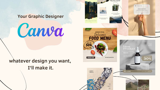 Design templates poster leaflet flyer handout in canva by Arkhanza