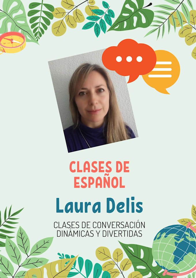 Provide you with spanish conversation classes by Lauradelis Fiverr