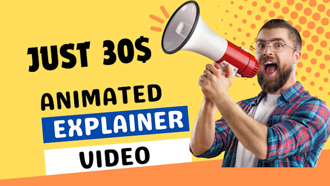 create 2d animation video, infographic or animated explainer video