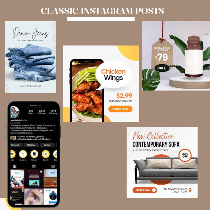 Design best quality premium instagram post in 8hrs by Alexandrangaiza