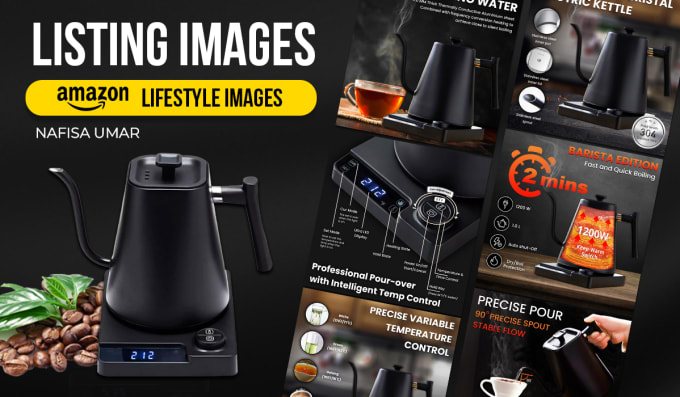 do amazon listing, lifestyle, and infographics