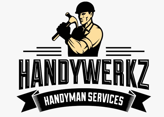 design high quality tradesman logo with satisfaction guarantee