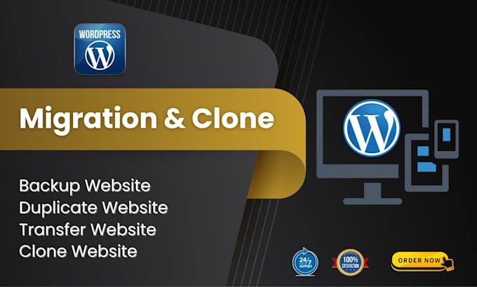 do migrate, clone, duplicate, backup wordpress website