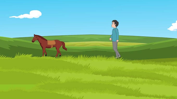 create 2d character animation