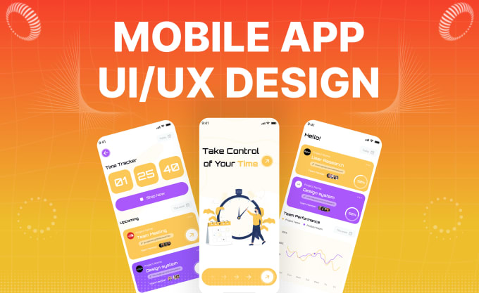 Create app ui design, mobile app design, web app design, figma app ...