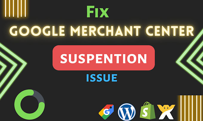 fix google merchant center suspension
