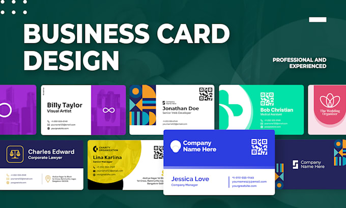 design a professional business card and letterhead