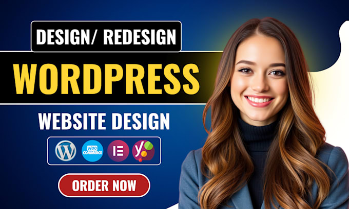 create full responsive wordpress website using elementor pro