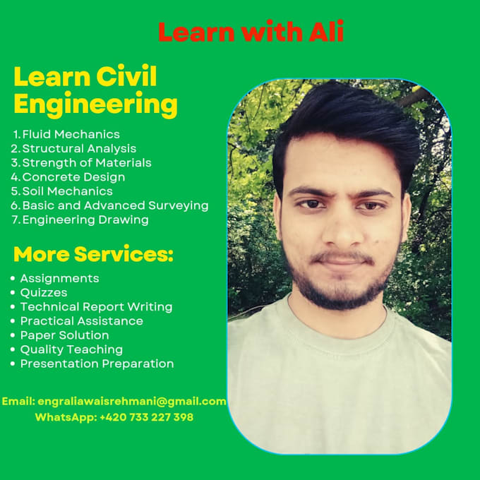 Help you in solving problems of civil engineering by