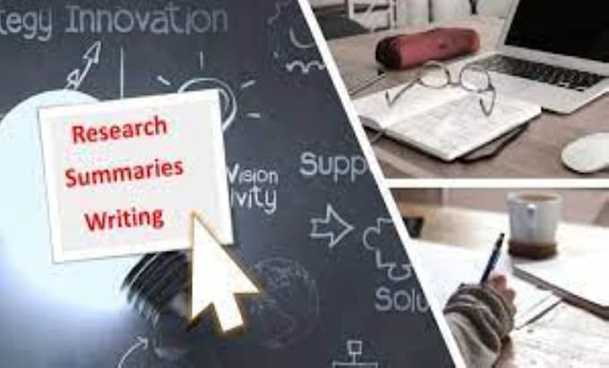 do research, summaries, technical writing, and essays