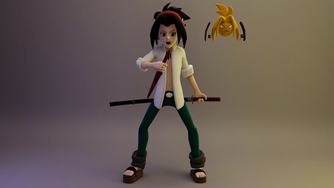 Do a 3d character for you by Naikujl | Fiverr