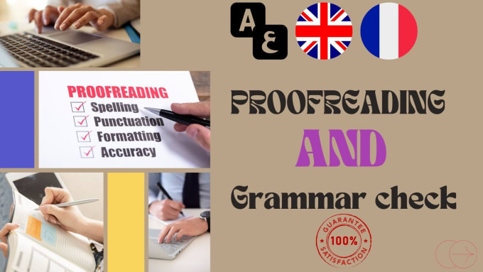 proofread and edit your scientific english or french paper