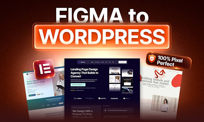convert figma to wordpress with elementor pro