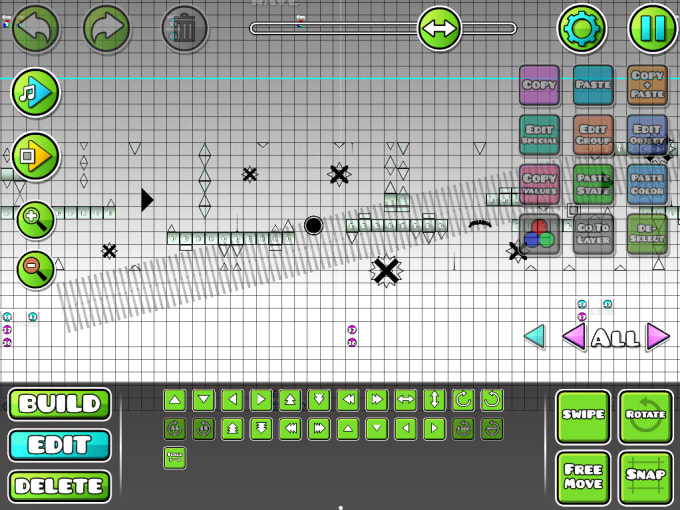 Build an epic geometry dash layout by Connormcnugget | Fiverr