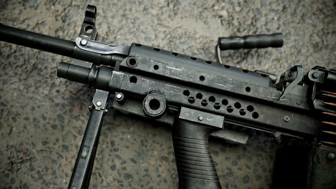 game ready 3d model texture and render