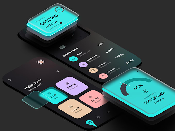create react native mobile application for IOS and android