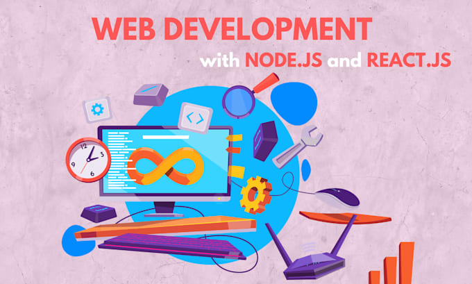 Do web development with node js and react js by Nodradomains | Fiverr