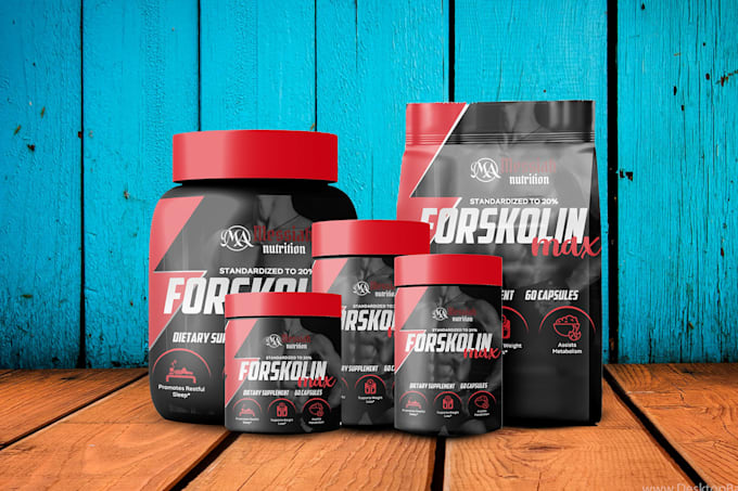create product label design, cbd label and supplement label