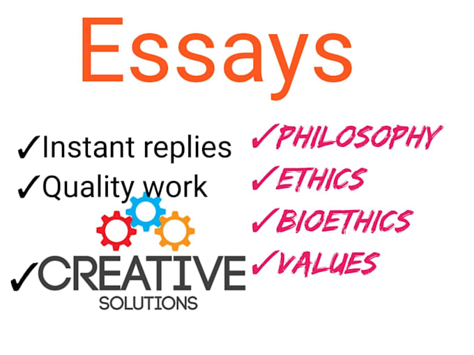 handle ethics, values, bioethics, philosophy essays