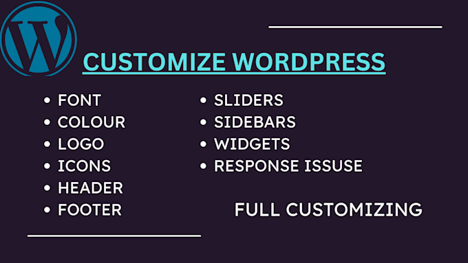 Install and customize your wordpress themeforest theme by Saadahmed099 ...