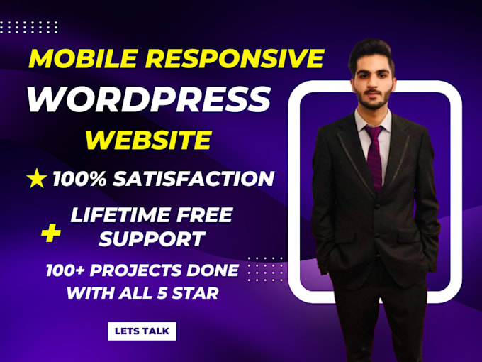 build, design,redesign, ecommerce website, business website or wordpress website
