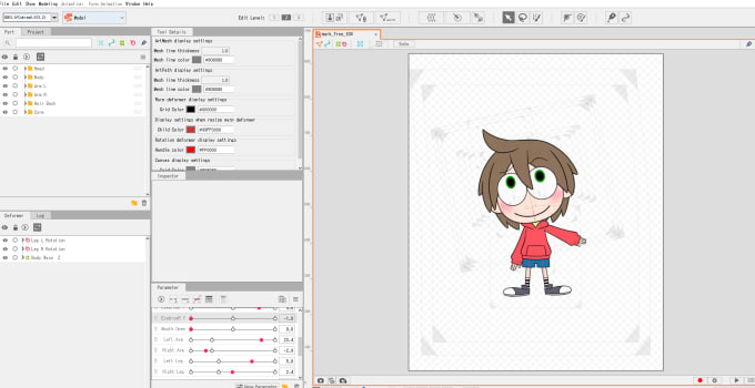 rig your vtuber in live2d