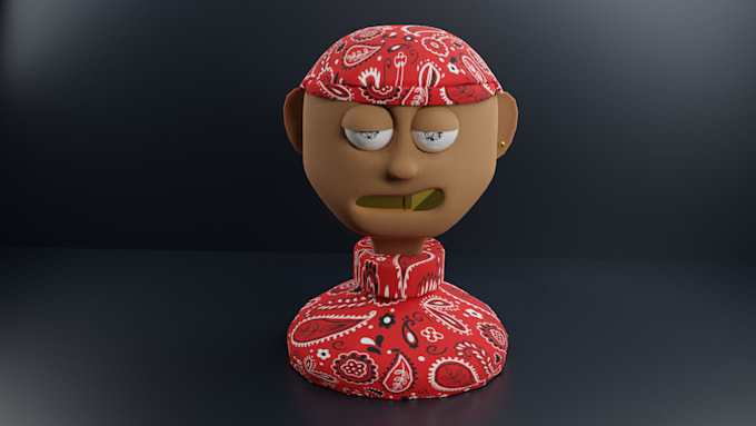 create your 3d stylized nft character for you