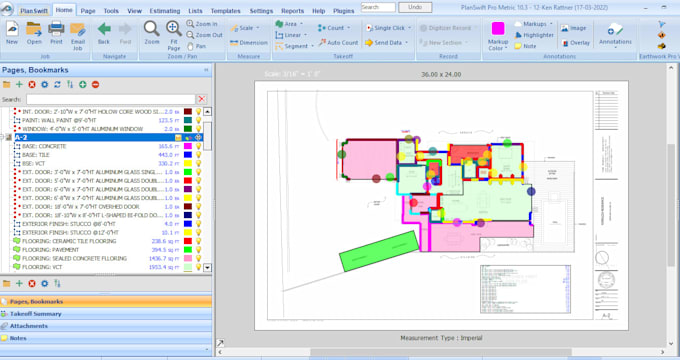 do quantity take off, construction material take off, boq