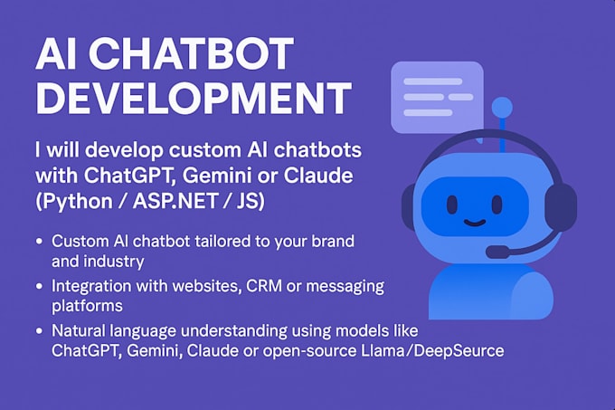 do custom ai chatbots llm powered automation