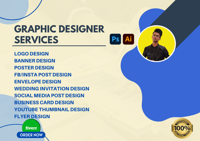Do any graphic designing work, logo and youtube thumbnail creation by ...