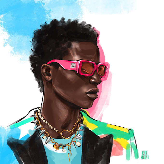 Do fashion illustration according to your request by Kseni_kireeva | Fiverr