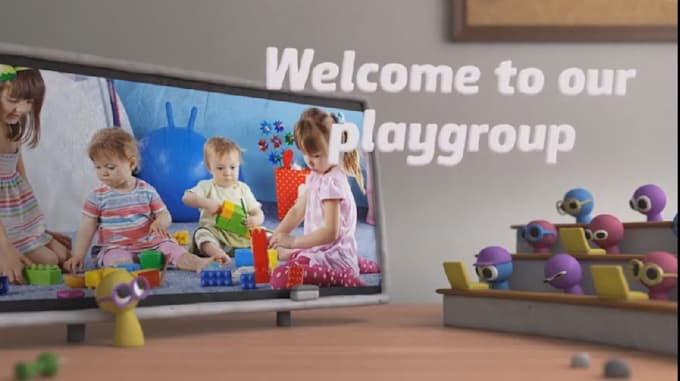 make daycare, preschool, kindergarten promo video