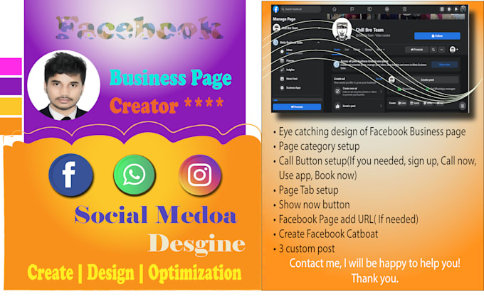 Facebook business page, setup, optimized, follower by Alomgir_max_67 ...